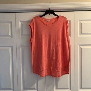 Peach colored Gap muscle tank